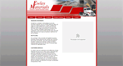 Desktop Screenshot of ewlesmaterials.com